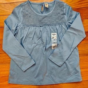 Girls OshKosh long sleeved shirt Size 10